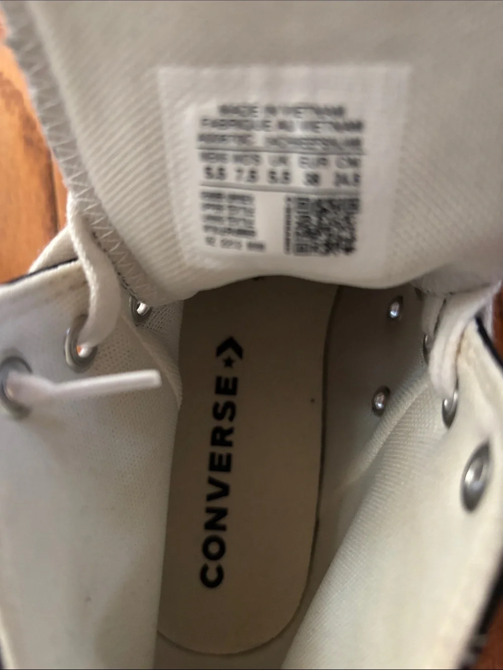 Converse Kids High-Top Sneakers in Black and White